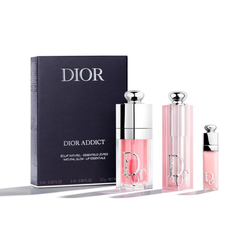 Coffret Addict Duo : baume à lèvres hydratant et huile pour les lèvres